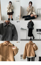 【ウール10％】ロッベンショートコート