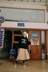 クラシックビッグロゴパーカ・ブラック［ユニセックス］/ Classic Big Logo Unisex Black Hoodie