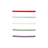シンプルカラーピン/[5 PCS 1 SET] SIMPLE COLOR PIN