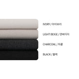 ドットバックベンドワンタックセミワイドスラックス / Dot Back-Bend One Tuck Semi-Wide Slacks (4 colors)