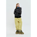 CHERRY TEXTURE LOOSE FIT KNIT [BLACK]