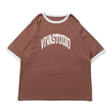 Younger Song × VIVASTUDIO Collaboration Ringer College Logo Tee