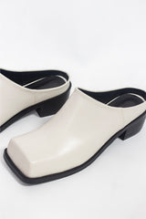 Square Plat Mule (2 color)