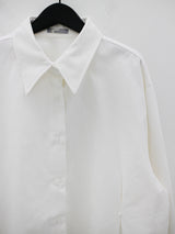 ウエストボタンシャツ / Waist button shirt (4color)