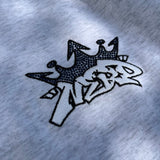 キングロゴラインストーンTシャツ