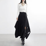 Prène Flared Wrap Skirt