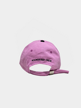 two tone vintage washing ball cap (Pink/Black)