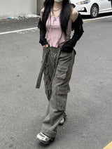 ボレロチェーンシースルーレイヤードカーディガン / Bolero Chain See-Through Layered Cardigan