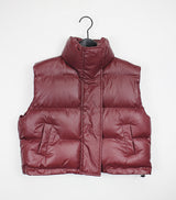 クロップパディドベスト/Crop Padded Best (4color)