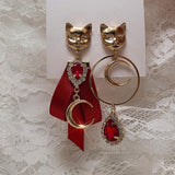 レッドウィザードリーピアス / Melbie The Cat Series - Red Wizardry Piercing