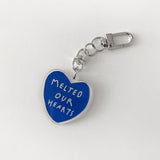 Melted Our Hearts Keyring (Classic Blue) (6602070818934)