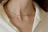 Cube Dot Necklace