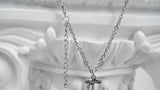 アンカー o チェーンネックレス/Anchor o Chain Necklace (2681594249334)