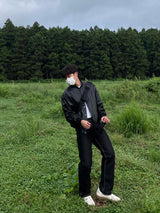 ラーセミデニムパンツ / LUR SEMI DENIM PANTS(2COLOR)