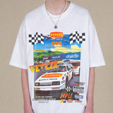 クラシックレーシングハーフTシャツ / Classic Racing Half T-shirt (2color)