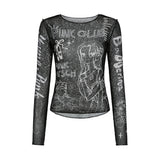 0 5 パンククラブバレリーナトップ / 0 5 punk club ballerina top - BLACK