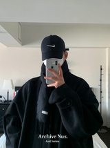 Nus. ウールブラックコート