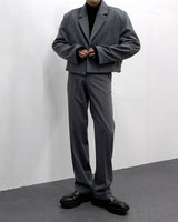 モネルトバックバンディングスラックス/MO NELT Back Banding Slacks (Set - Up / 2 colors)