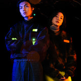 [UNISEX] Tie-Dye Faux-Shearlng Pullover (Brown) (6656345866358)