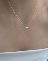 [92.5silver] マニッシュハートネックレス_ver2