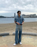 グラデーションデニムパンツ / GM Gradation Denim Pants (XS ~ L)