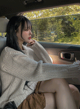 (UNISEX)ウィンター ハンドメイドヘビーウールニット