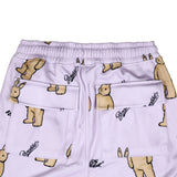 ロイヤルフリースビッグベアラビットジョガーパンツ / BSR2223FWPT070 ROYAL FLEECE JOGGER PANTS BIG BEAR RABBIT PURPLE