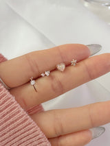 [4 set] ピッチリングピアスセット