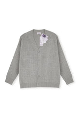 LMN Y-neck Cable Cardigan (9 colors)