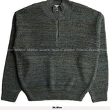 Jack Mix High Neck Half Zip up Knit (6color) (6542628061302)
