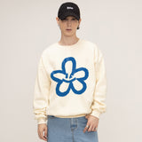 ビッグ フラワー スマイル スプレー スウェットシャツ / Big Flower Smile Spray Sweatshirt