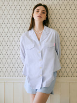 バカンスシャツ/The Vacances Shirt (Blue)