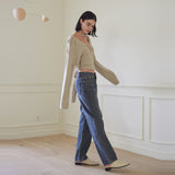 スタンダードデニムパンツ/STANDARD DENIM PANTS (GRAY)