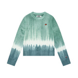 スモールチェリータイダイセーター / SMALL CHERRY TIE DYE KINT KS [BLUE]
