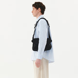 シェルクロスボディバッグ (BLACK)