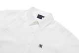 ラグランスリットシャツ / RAGLAN SLIT SHIRT_WHITE