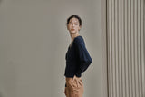 シーモアスカート/SEYMOUR SKIRT_BROWN