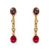 Raisin earrings (6571380637814)