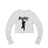 キャットバトラークロップ長袖Tシャツ