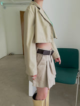 ジアクロップジャケット/Zia Crop Jacket (2color)
