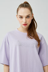 25P TRIANGLE GLITTER LOGO T-SHIRT (6554685571190)
