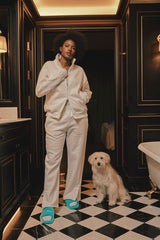 パチーノトラックパンツ/PACINO TRACK PANTS (WHITE)