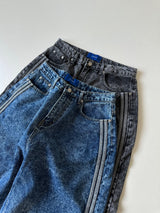 Puckering jeans (2color)