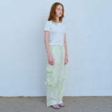 リボンポケットパンツ / RIBBON POCKET PANTS, MELON