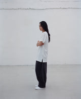 WARM-FLEECE BALLOON PANTS (Charcoal) / ウォームフリースバルーンパンツ