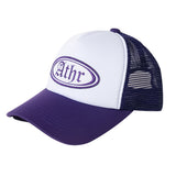 ATHRトラッカーキャップ/PURPLE ATHR TRUCKER CAP