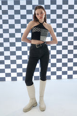 Check patch work top_Black (6568905277558)