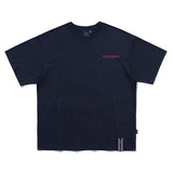 SLOGAN LIST LOGO TEE_NAVY (6687455314038)