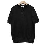 フォーシーズンヘンリーネックハーフニット (8 color)