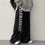 カラフルレタリングバンディングパンツ / OA Colorful Lettering Banding Pants